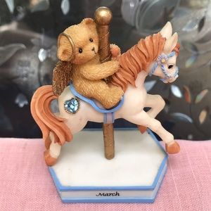 Aquamarine March Birthstone Cherished Teddies